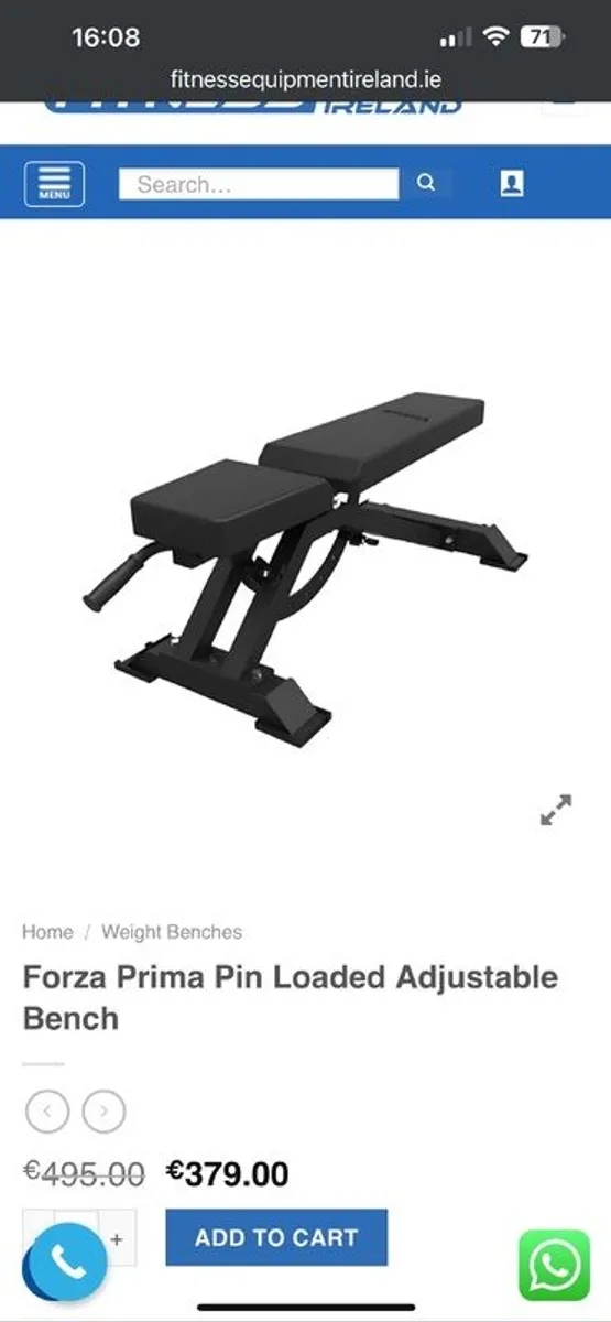 Weight Bench for sale in Co. Dublin for 349 on DoneDeal