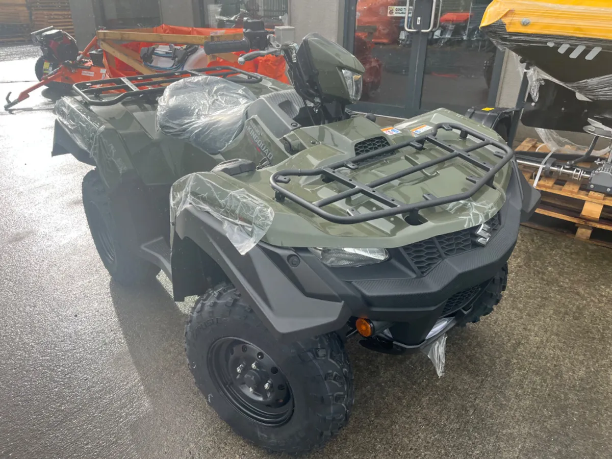 €52 PER WEEK…New Suzuki KingQuad 500 - Image 2
