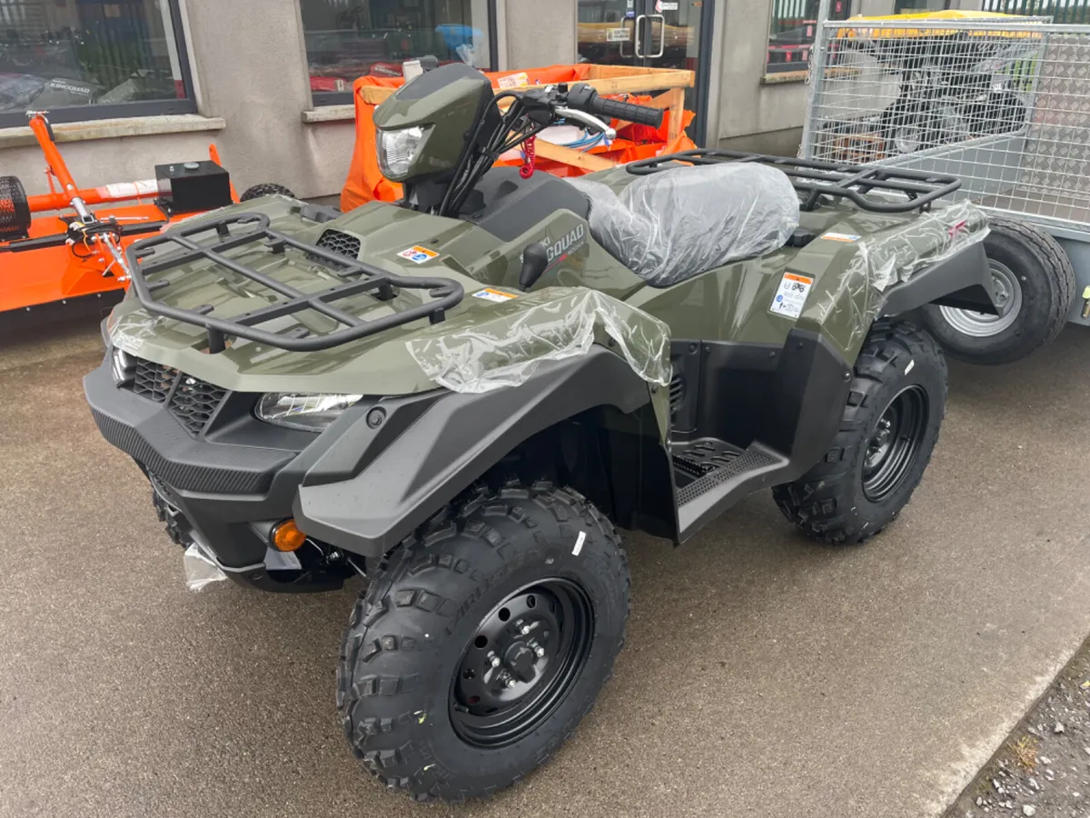 €52 PER WEEK…New Suzuki KingQuad 500 - Image 1