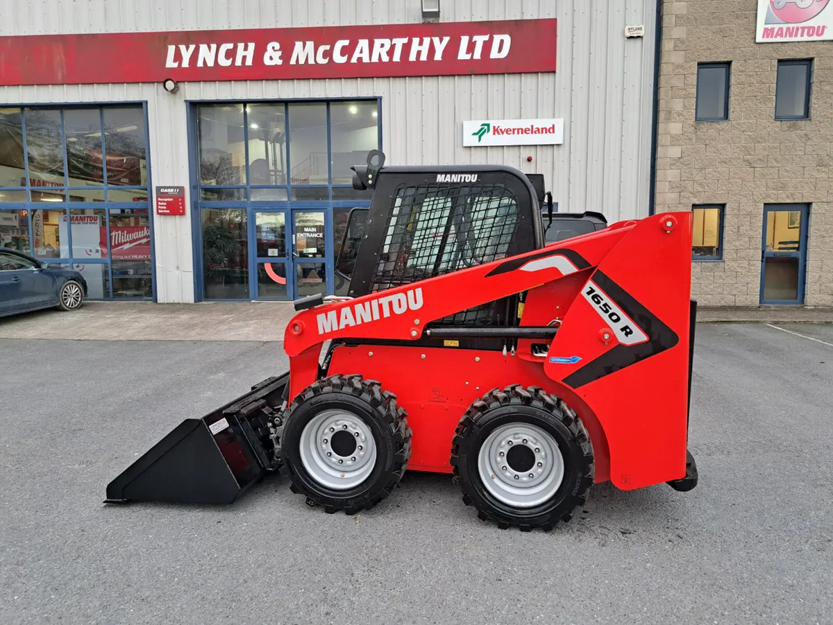 New Manitou 1650R skid steer - Image 1