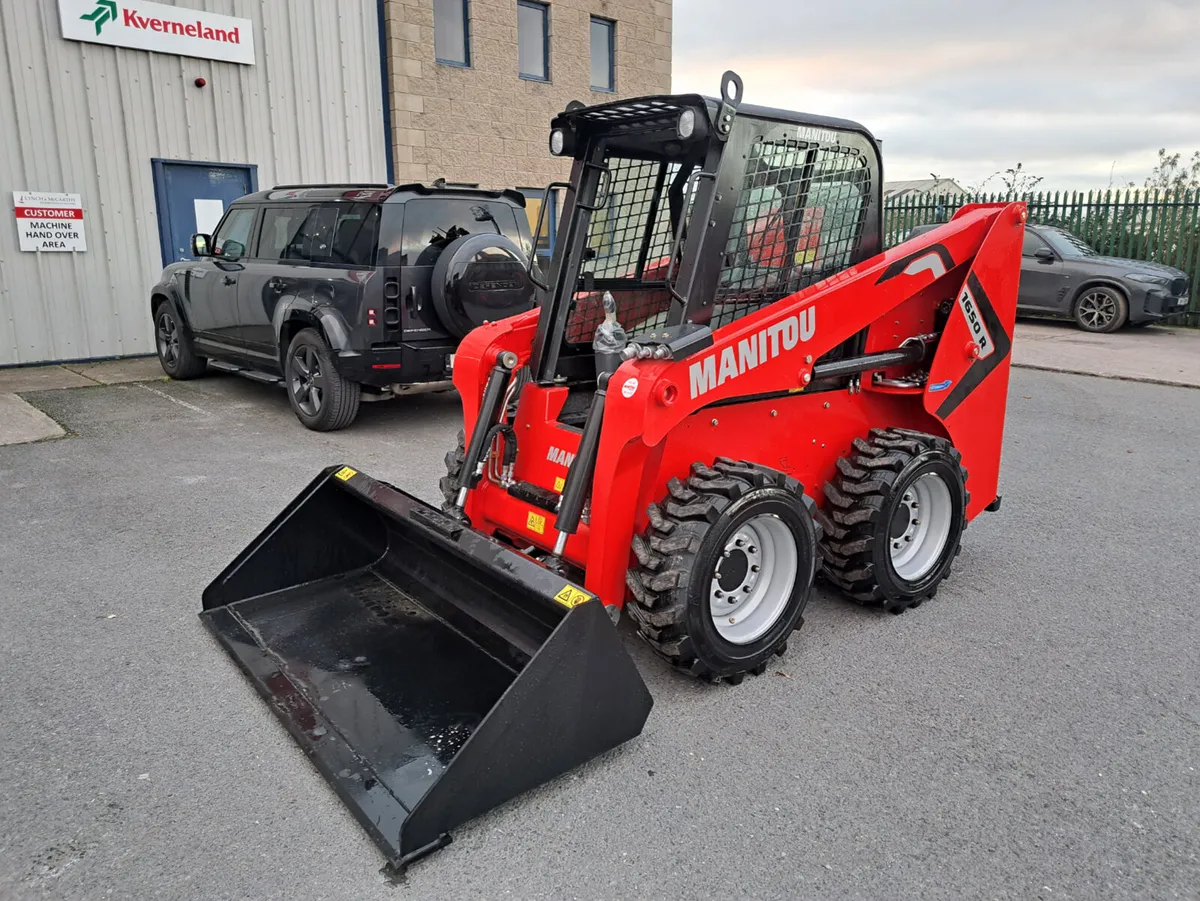 New Manitou 1650R skid steer - Image 2