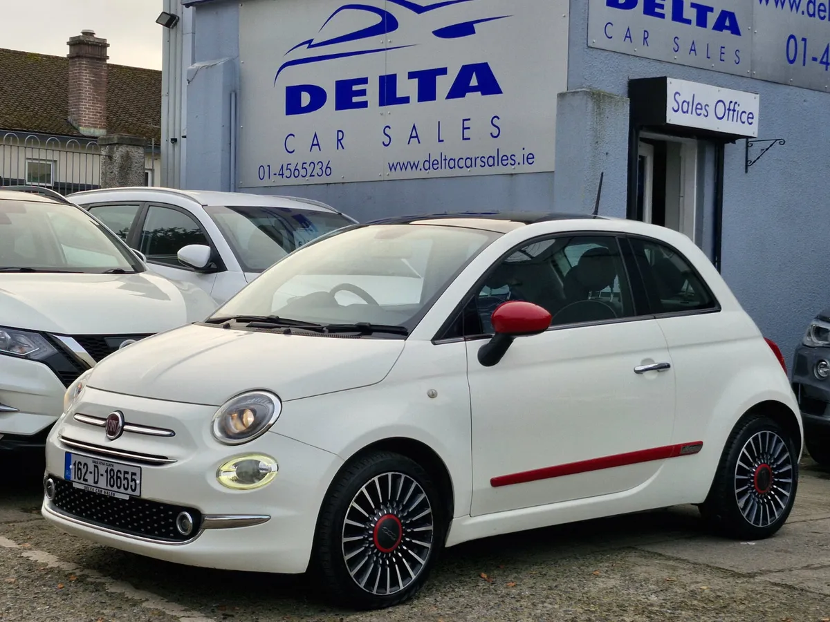2016 FIAT 500 COLLECTION NCT 08/26 *IRISH CAR* - Image 1