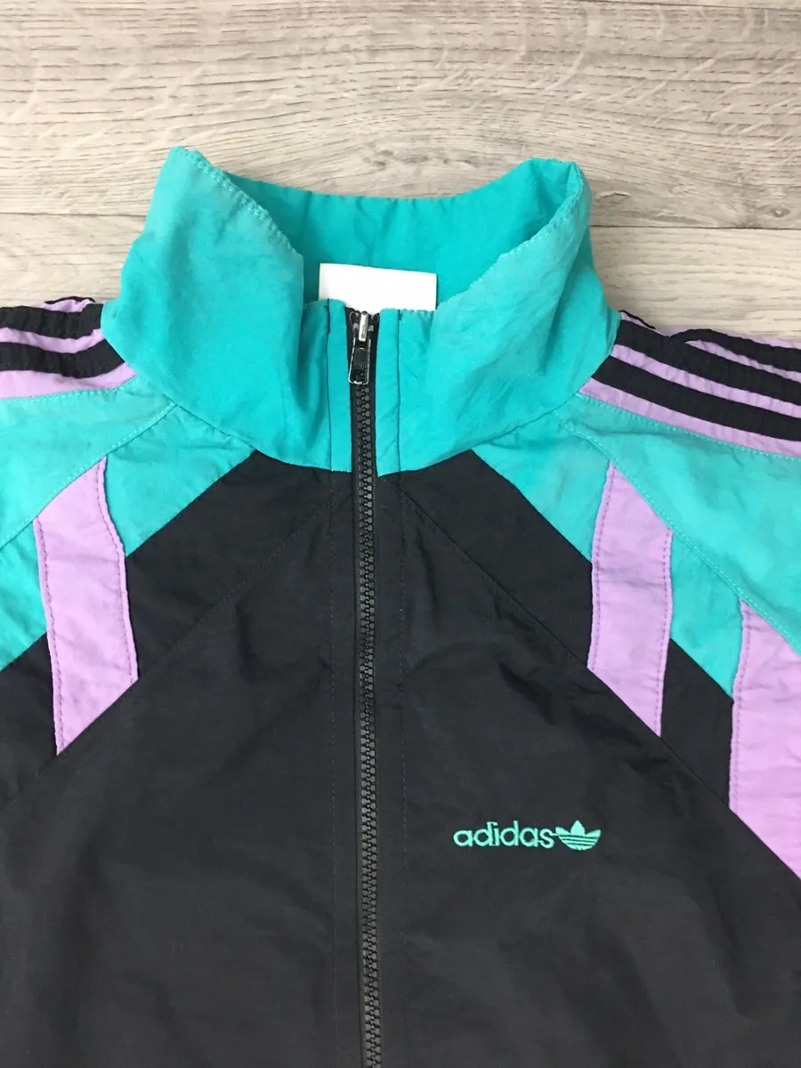 Vintage 90s Adidas Track Jacket Mens Large - Image 3