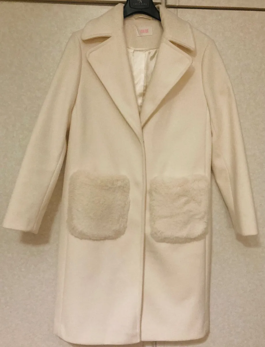Ladies coat cream size small fits 10 12 for sale in Co. Meath for 40 on DoneDeal