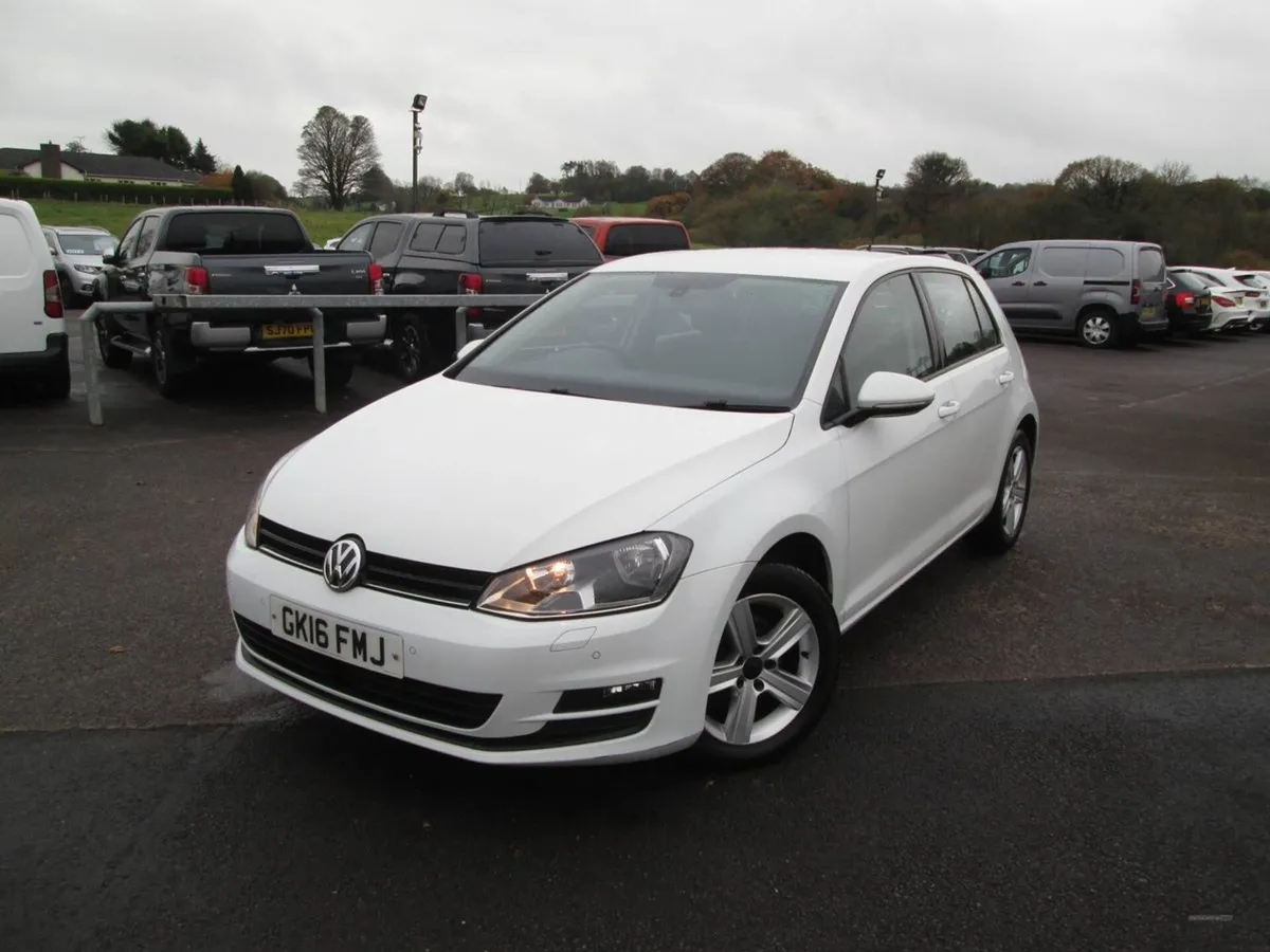 2016  VOLKSWAGEN  GOLF  1.6  TDI  MATCH  EDITION - Image 2