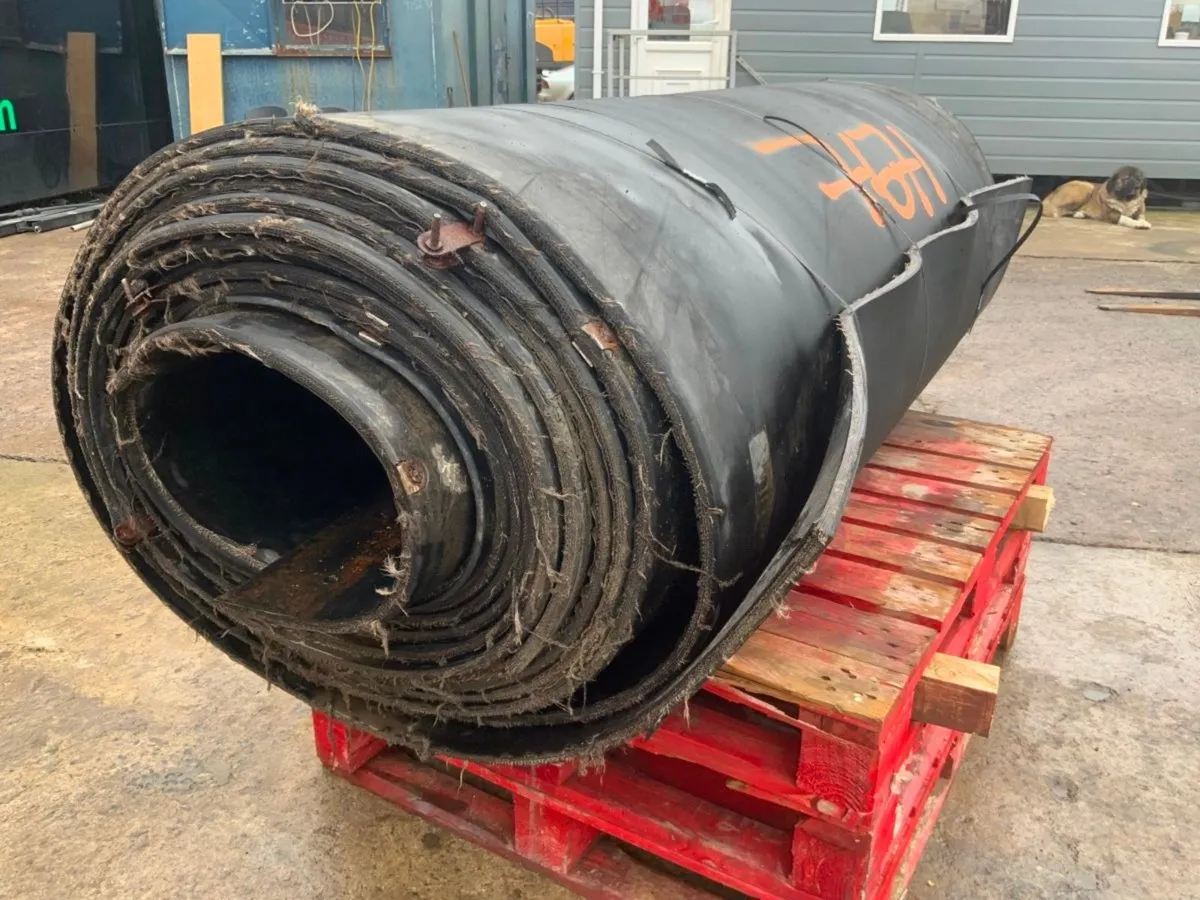 76ft x 71" RUBBER CONVEYOR MATTING......7671. - Image 3