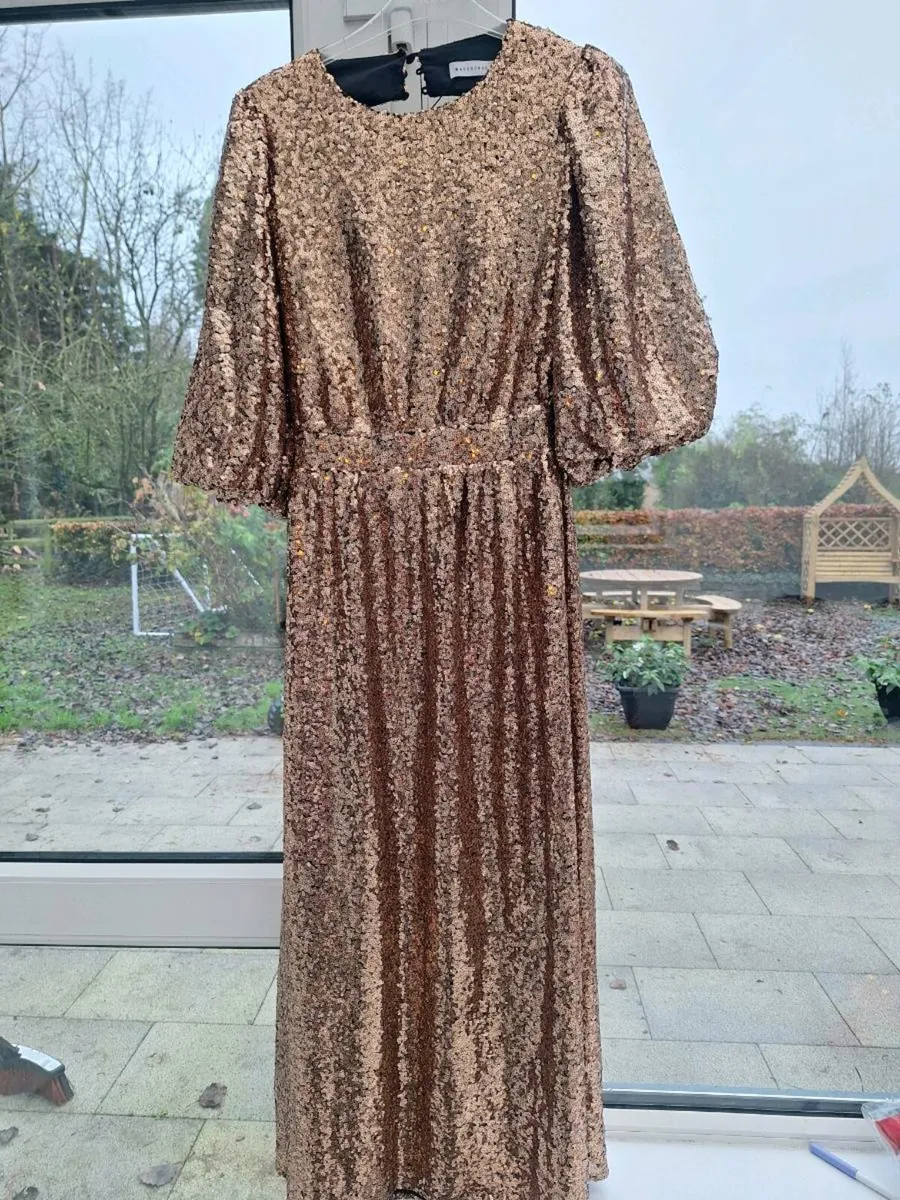 WAREHOUSE Sequin dress BNWT - Image 1