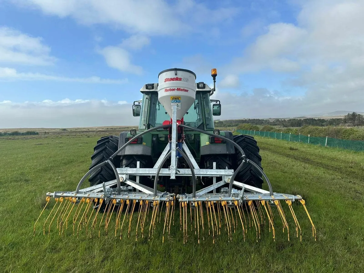 Clarke Heavy Duty Tine Grass Harrows - Image 2