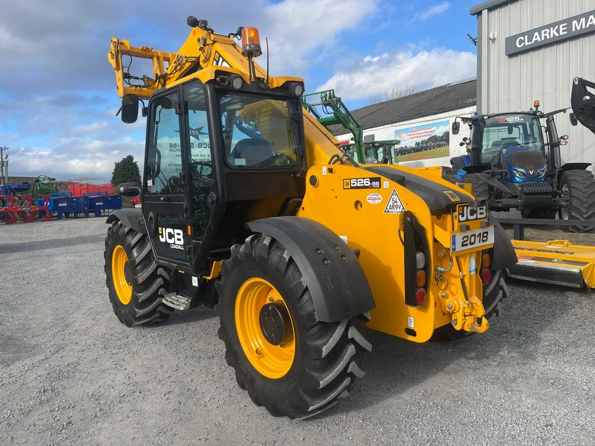 2018 JCB 526-56 Agri Plus Telehandler 🌟AS NEW🌟 - Image 3