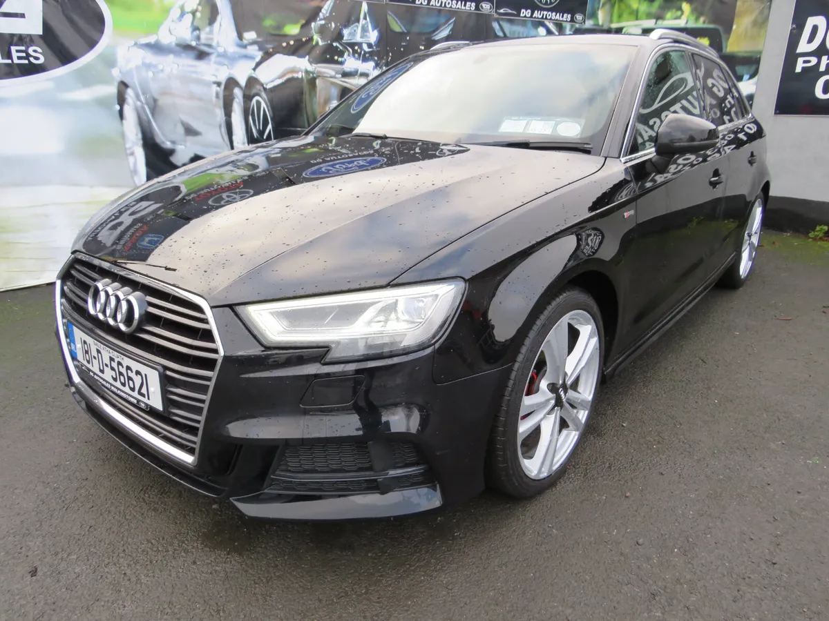 Audi A3 2018 5DR SPORTSBACK S LINE BLACK - Image 1