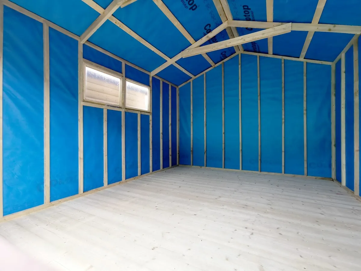 Taller Wooden Shed - Image 4