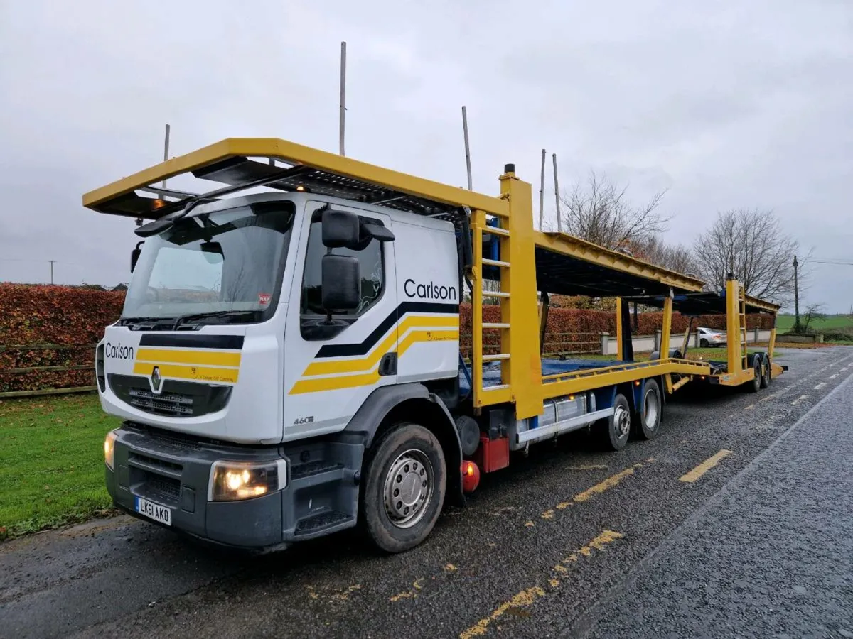 Renault car transporter with job - Image 3