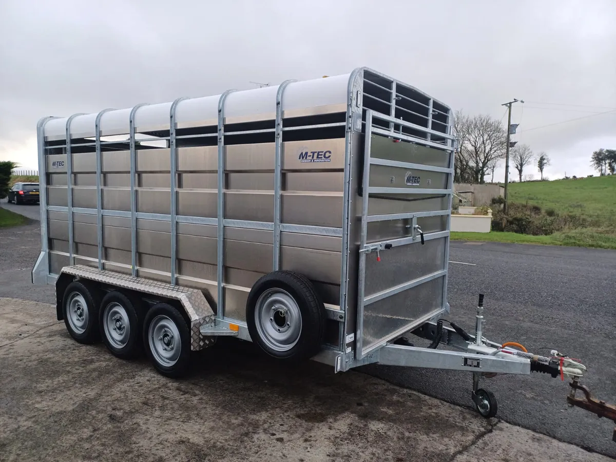 New M-Tec Cattle Trailer - Image 3