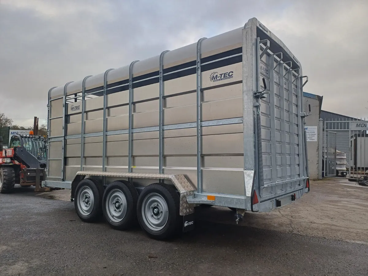 New M-Tec Cattle Trailer - Image 4