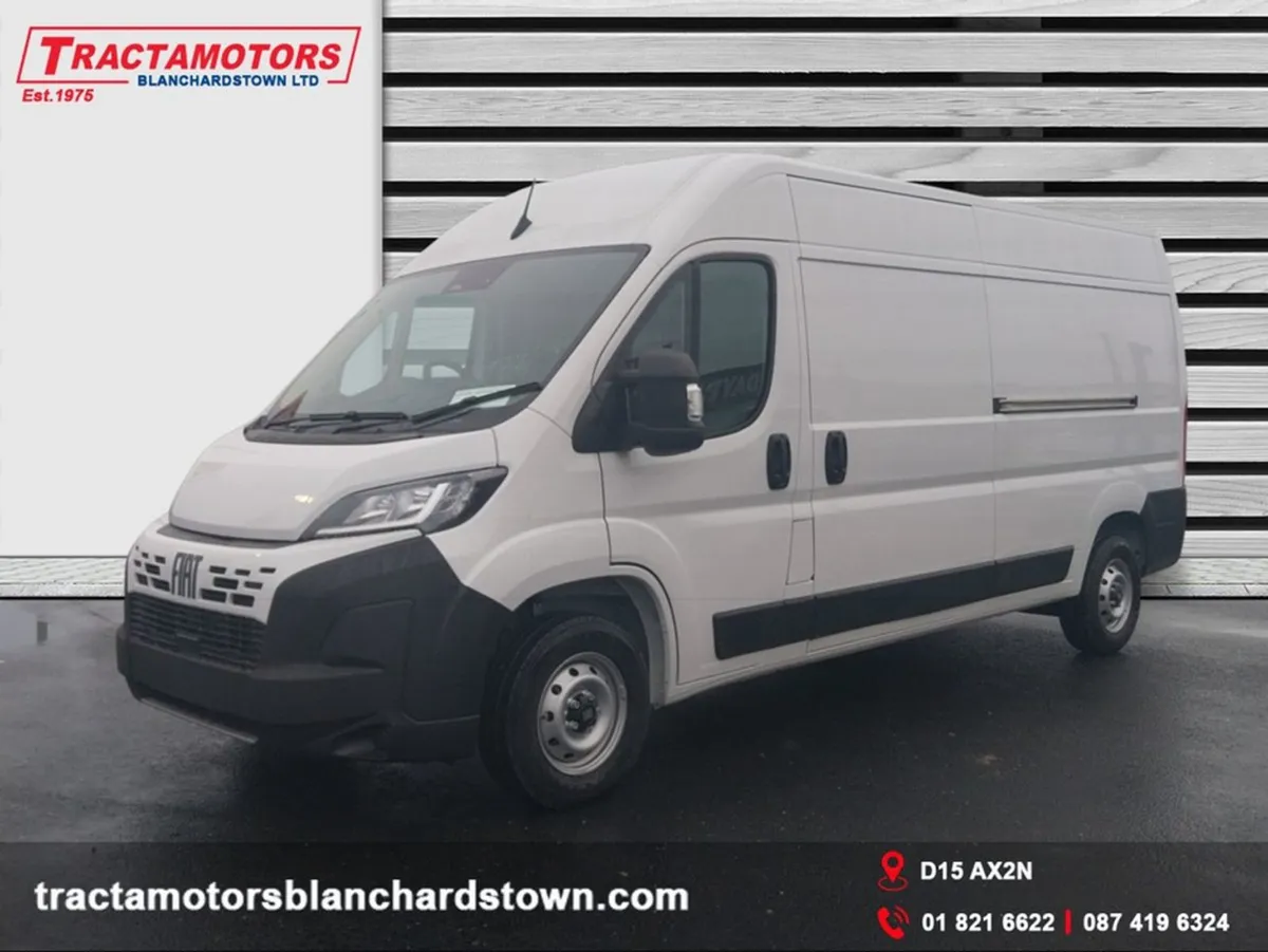 Fiat Ducato 35 L3h2 2.2 140HP 3 Seat - Image 1