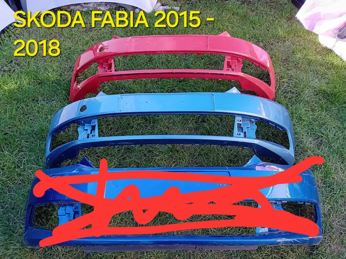 SKODA FABIA 2015 - 2022 some FRONT PARTS - Image 1