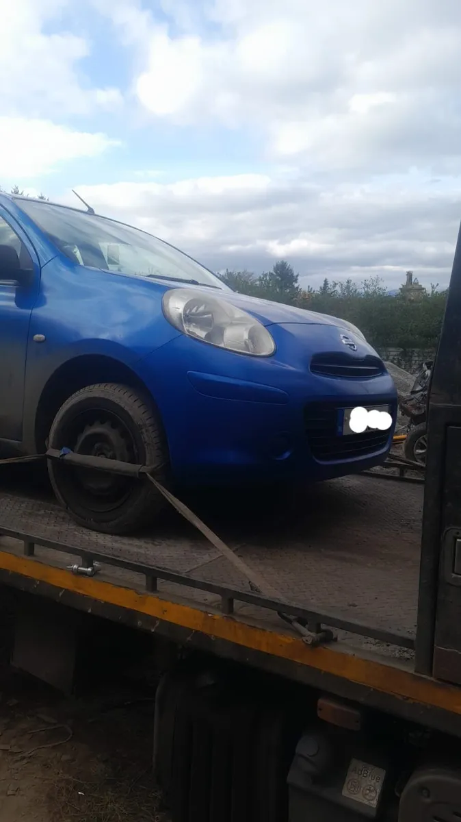 Breaking 2012 nissan micra k12 - Image 1