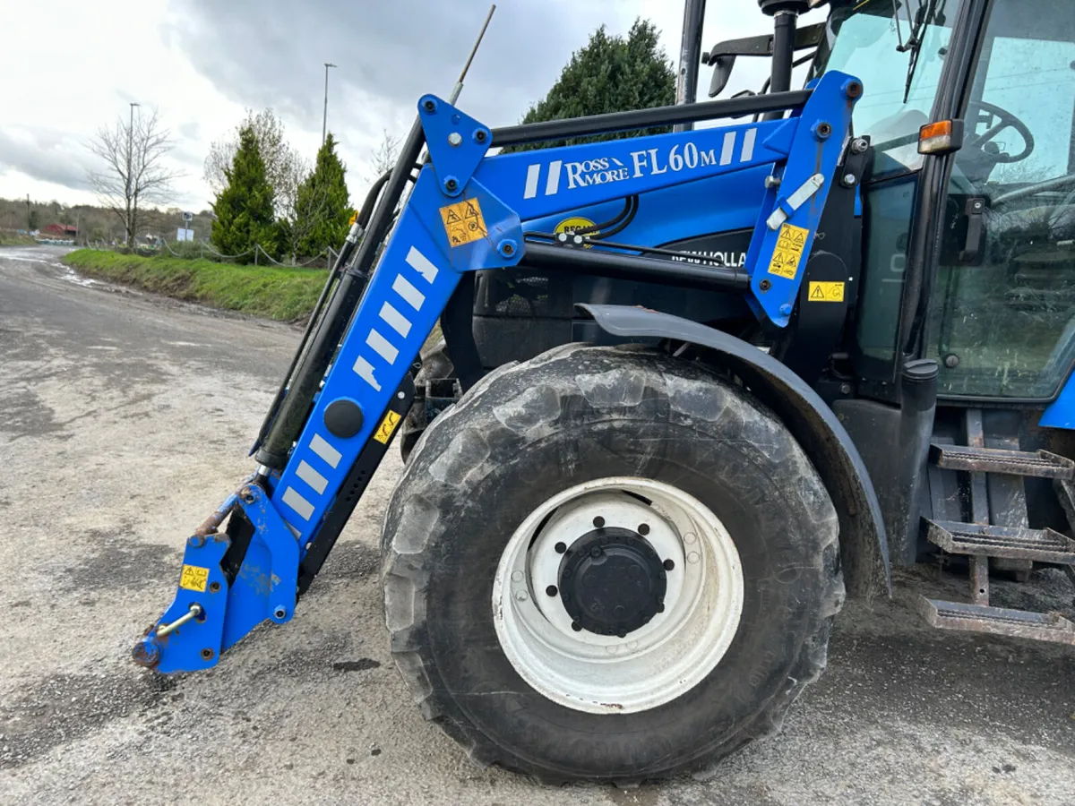 2002 New Holland TS110 with Loader - Image 3
