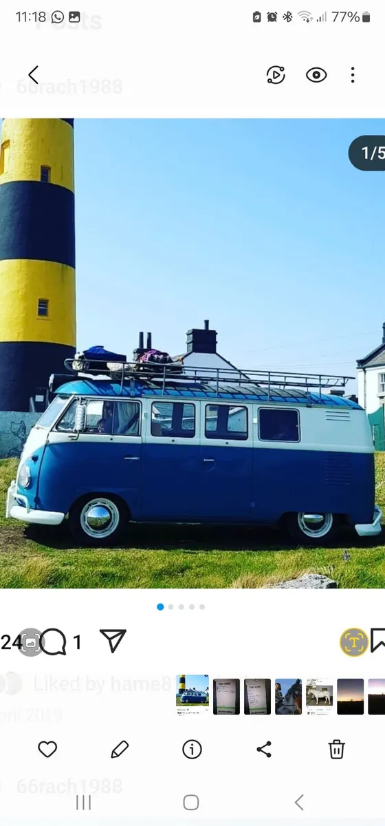 Volkswagen Splitscreen vw campervan - Image 1