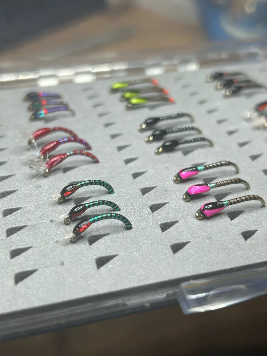 X54 Buzzer Trout Flies Lough Fishing Flies - Image 1