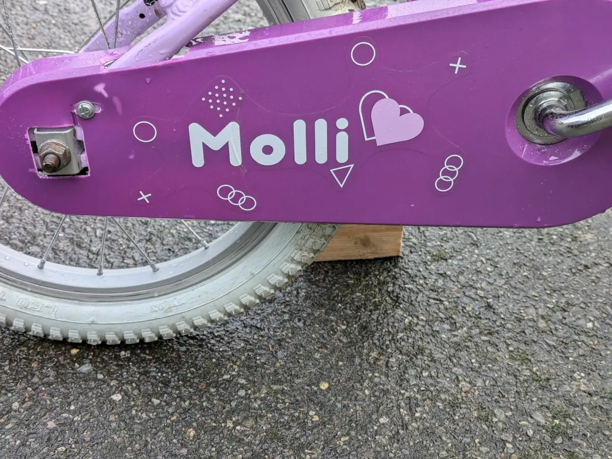 Kids 16 inch Raleigh Molli Bike - Image 3