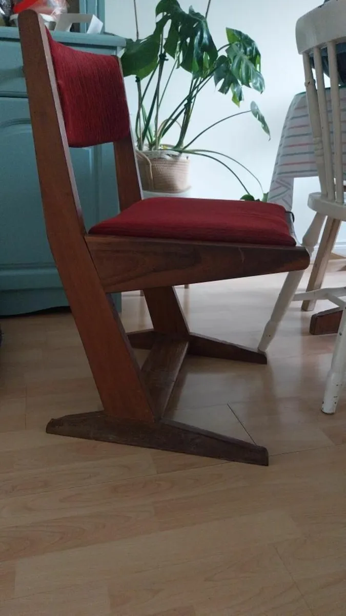 Vintage Dining Set - 6 chairs - Image 1