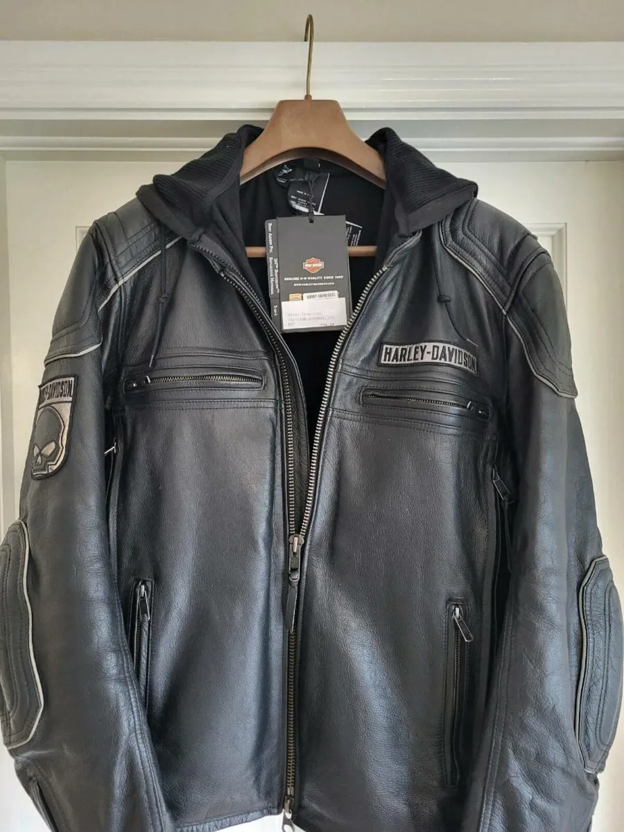 Harley Davidson leather jacket - Image 1