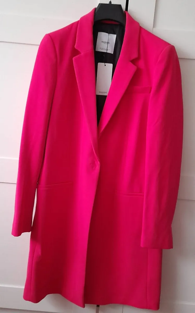 Mango pink coat 10 - Image 1