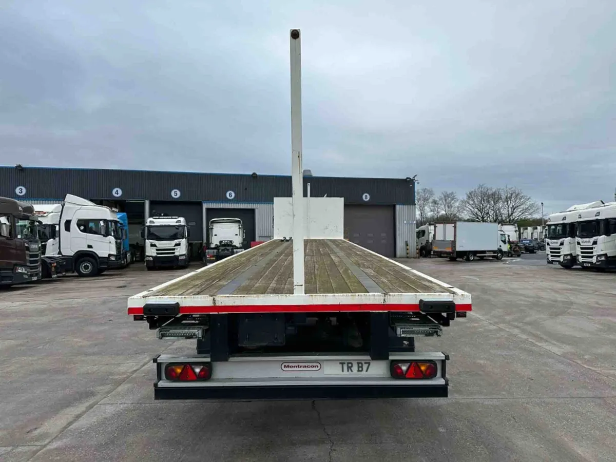 2019 MONTRACON 42FT TRI-AXLE FLATBED TRAILER - Image 4