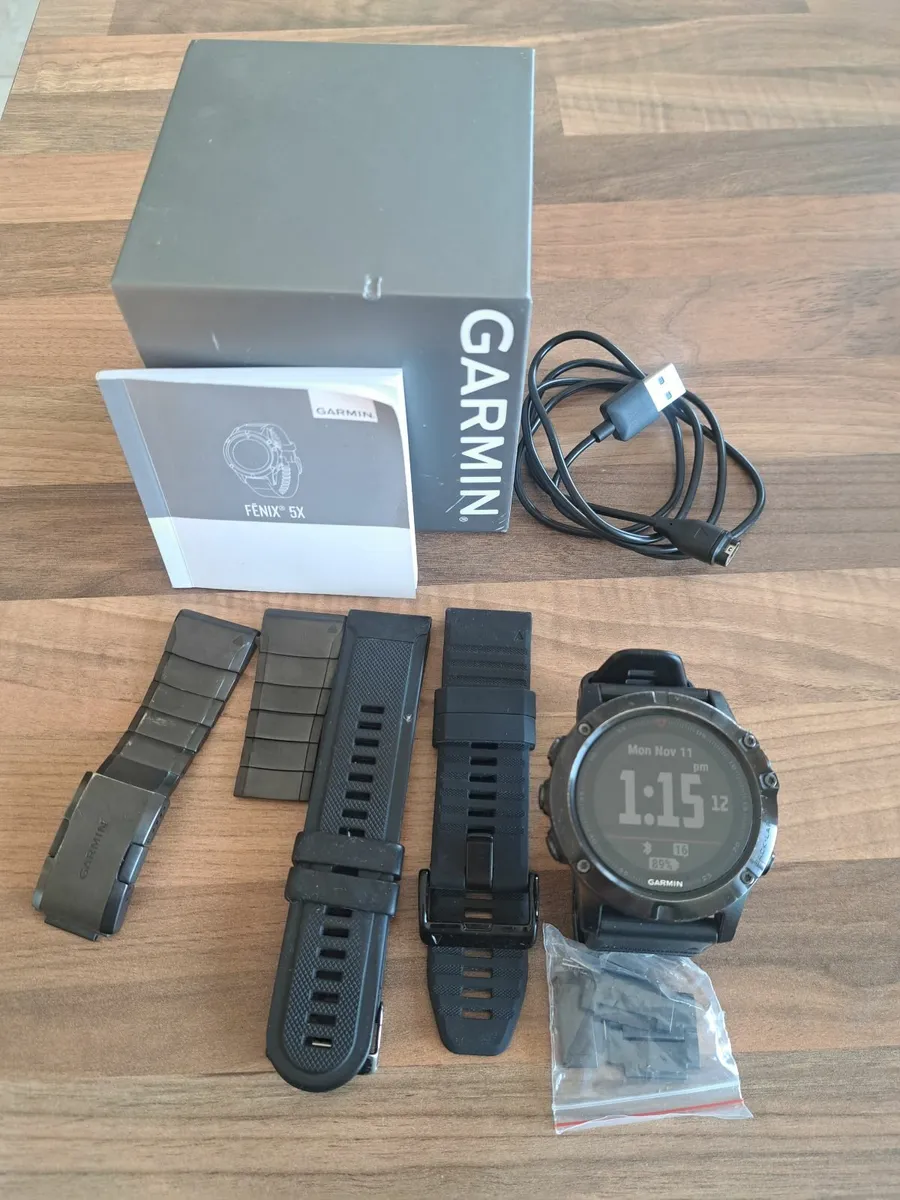 Garmin Fenix 5x for sale in Co. Cork for 150 on DoneDeal