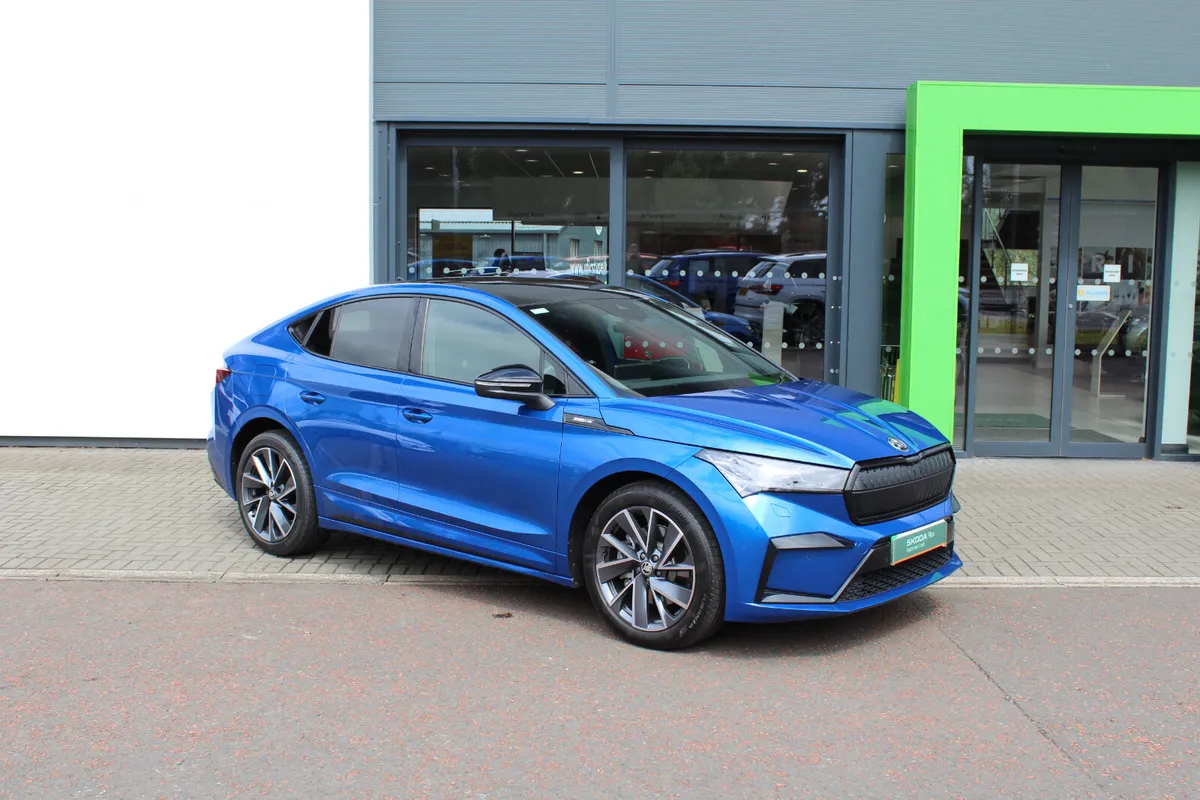 Skoda Enyaq Coupe 85 Sportline Plus UK spec - Image 1