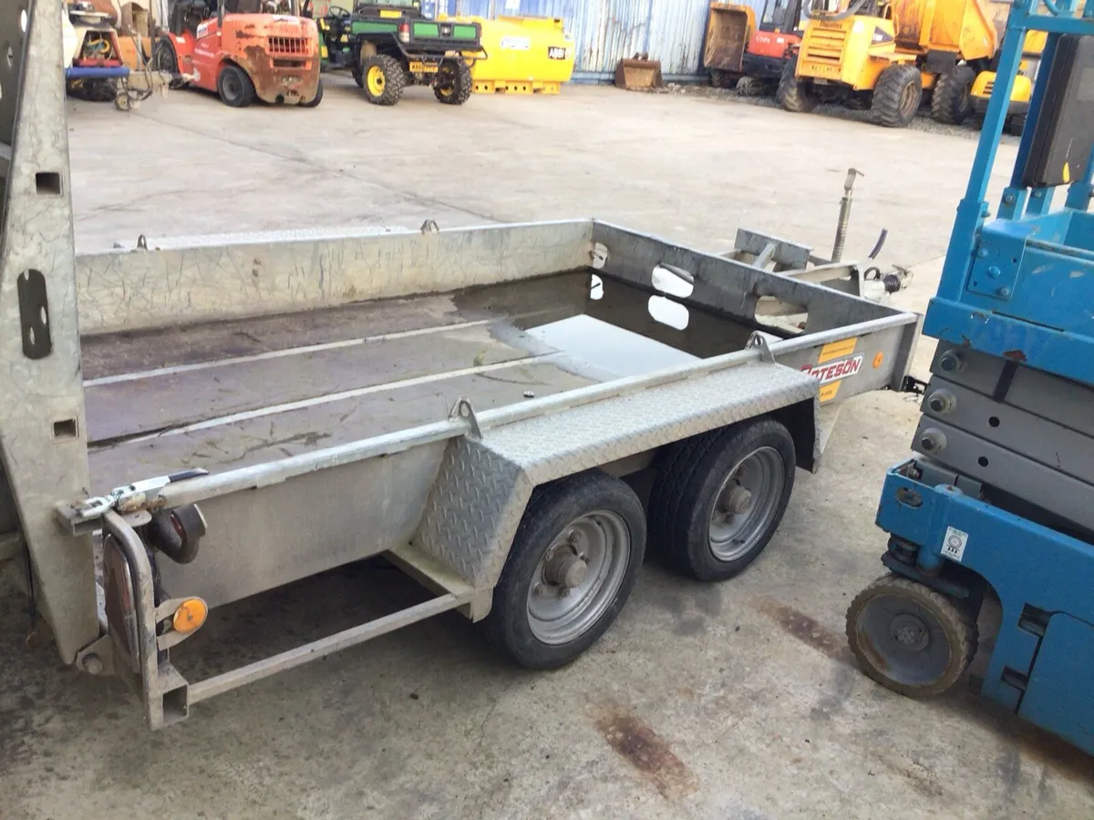 2022 Bateson Plant Trailer & Ivor Williams Trailer - Image 3
