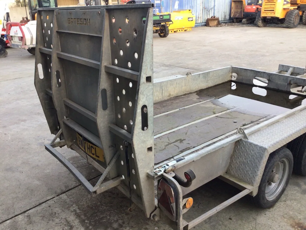2022 Bateson Plant Trailer & Ivor Williams Trailer - Image 4
