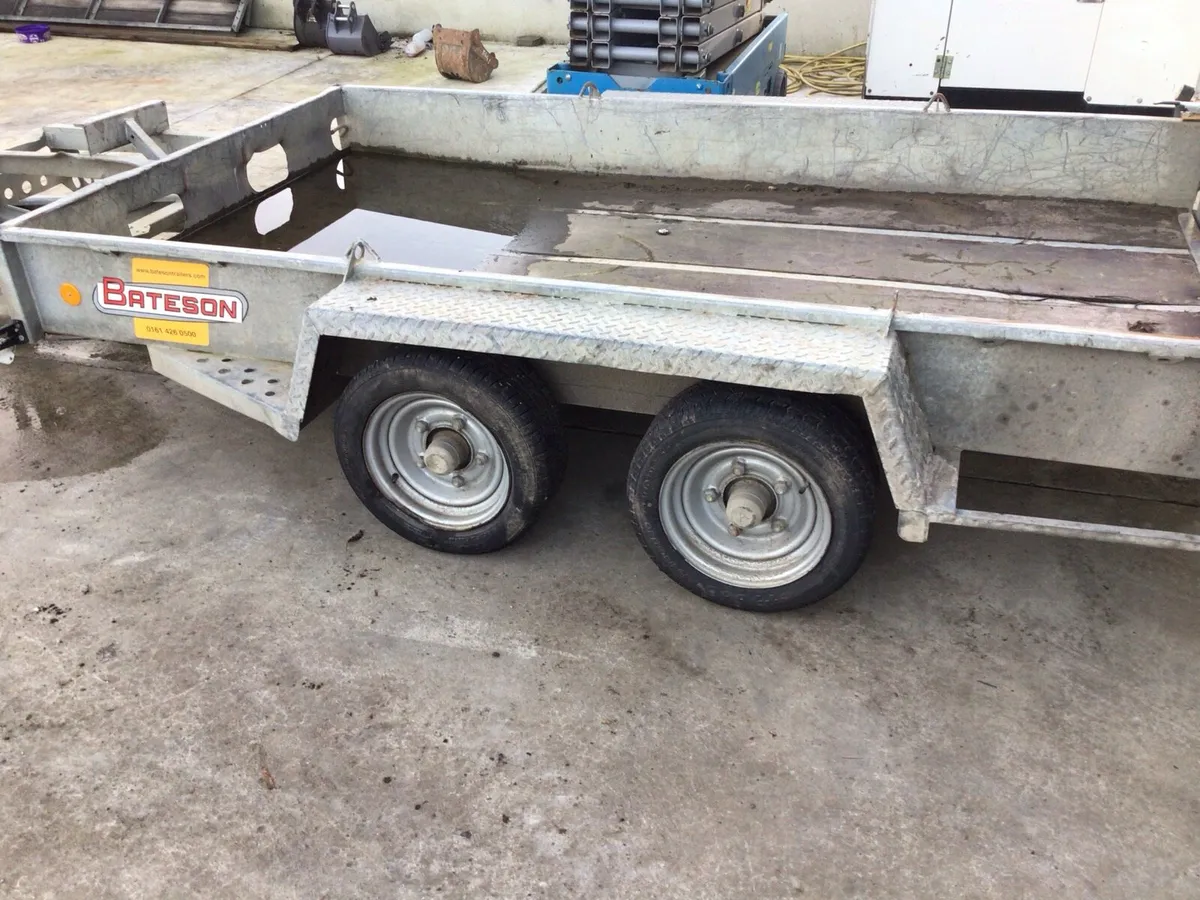 2022 Bateson Plant Trailer & Ivor Williams Trailer - Image 2
