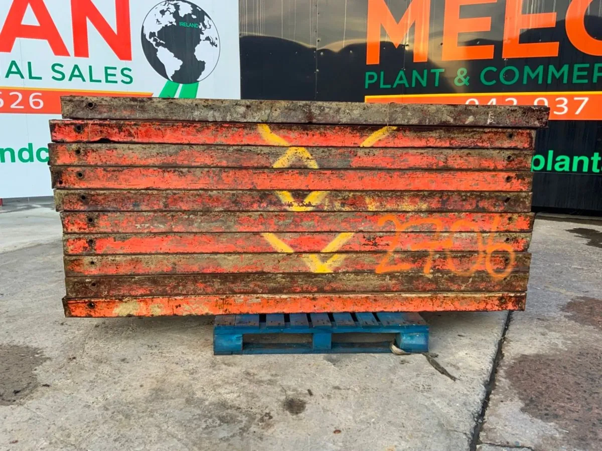 PERI TRIO SHUTTERING PANS....2.7mt x 0.6mt...2706 - Image 2