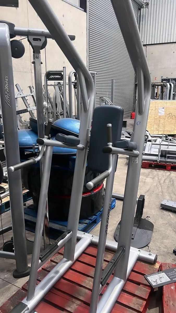 Life fitness pull up station hotsell