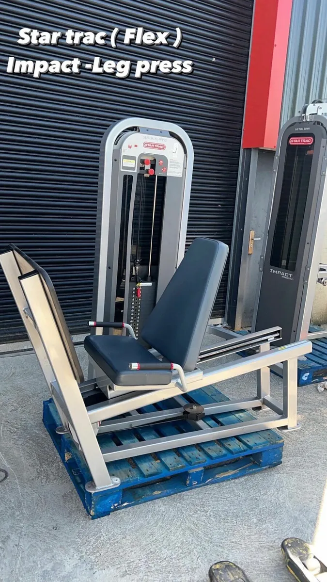STAR TRAC FLEX IMPACT LEG PRESS GYM EQUIPMEN for sale in Co. Down for 1 on DoneDeal