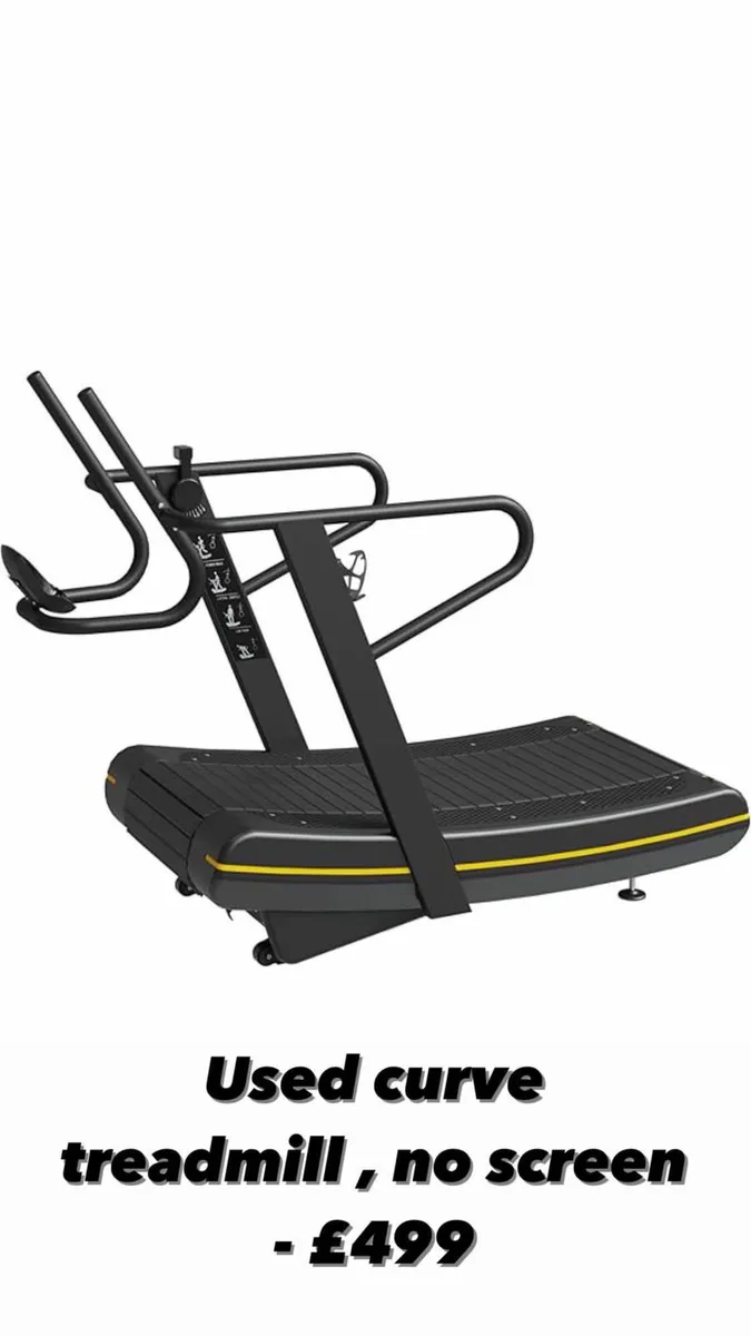 Used curved treadmill for sale sale