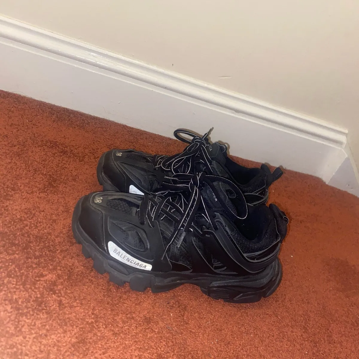 black balenciaga track runners - Image 1