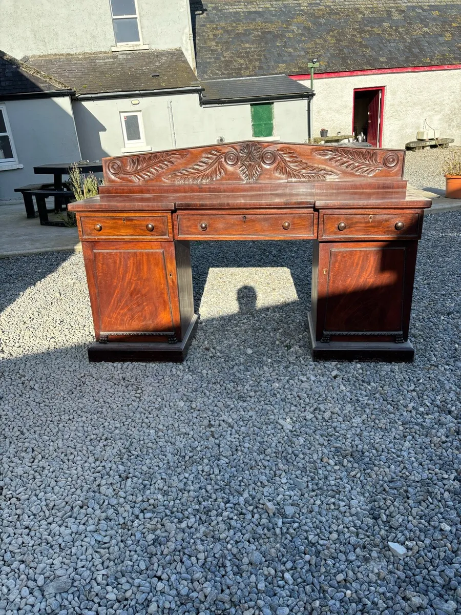 Edwardian Mahogany Sideboard - Image 2