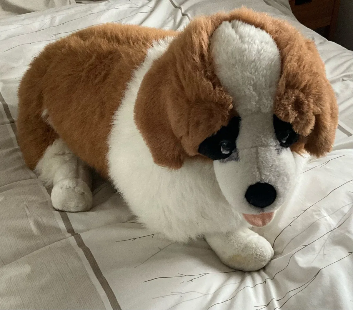 Giant Size St. Bernard Soft Toy - Image 1