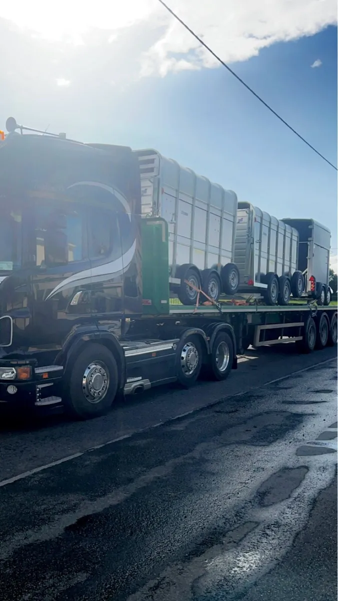 Full range of Ifor Williams Livestock Trailers - Image 1