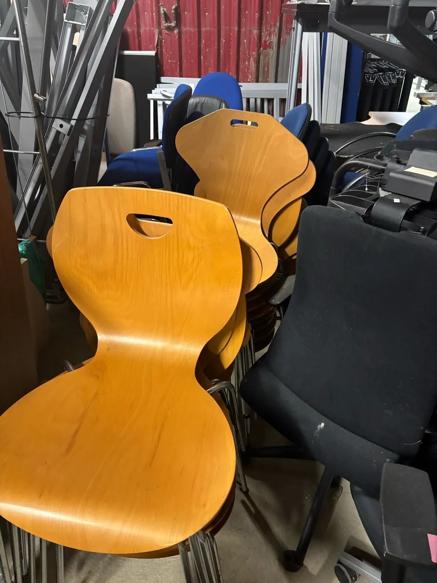 Canteen chairs - Image 1