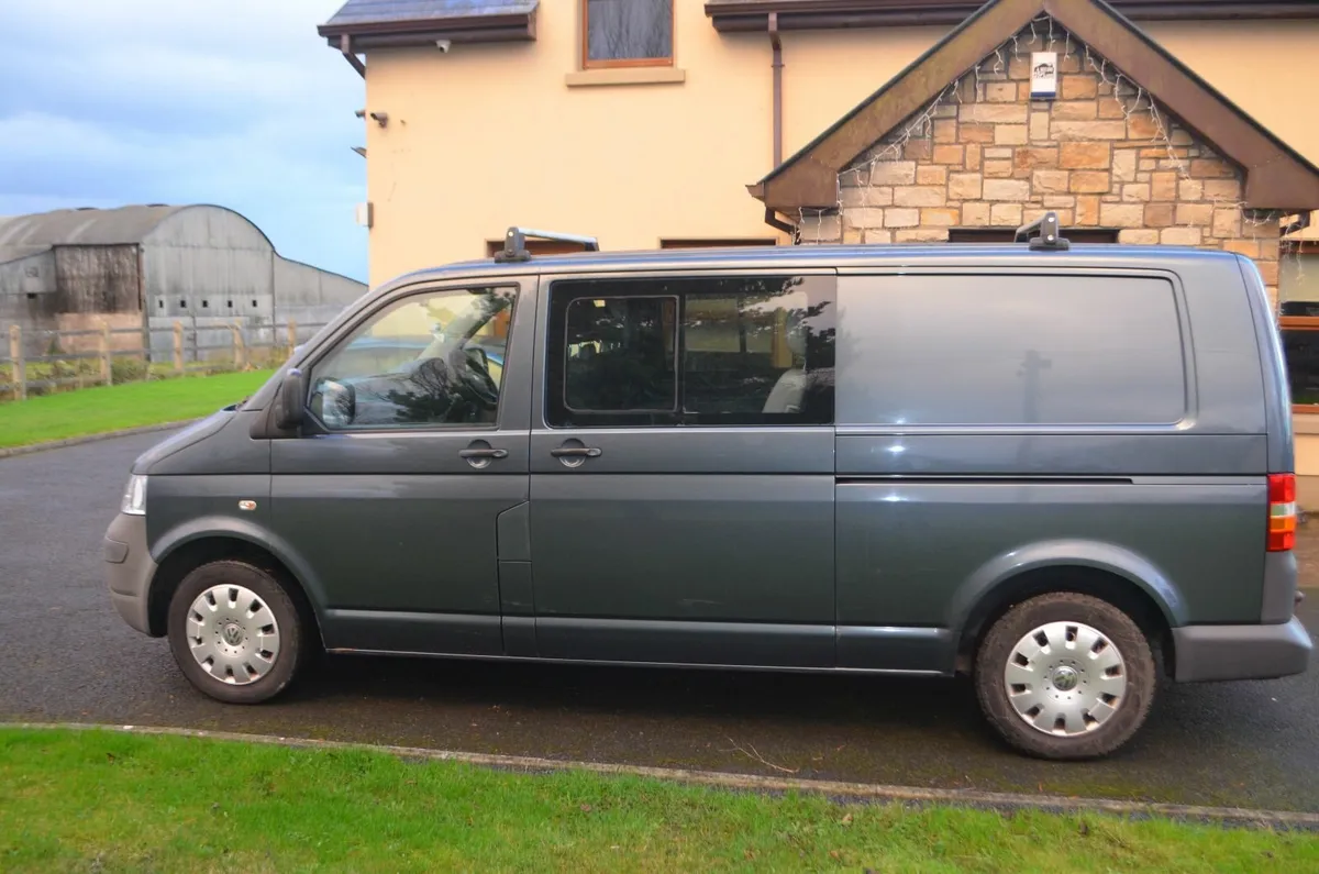 2008 VW TRANSPORTER 2.5TDI CREWCAB NEW DOE AND TAX - Image 2