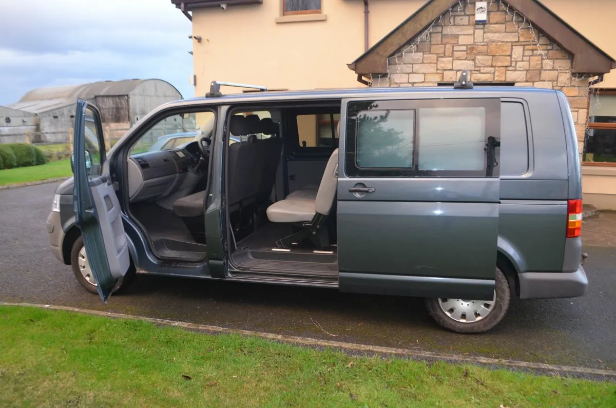 2008 VW TRANSPORTER 2.5TDI CREWCAB NEW DOE AND TAX - Image 4