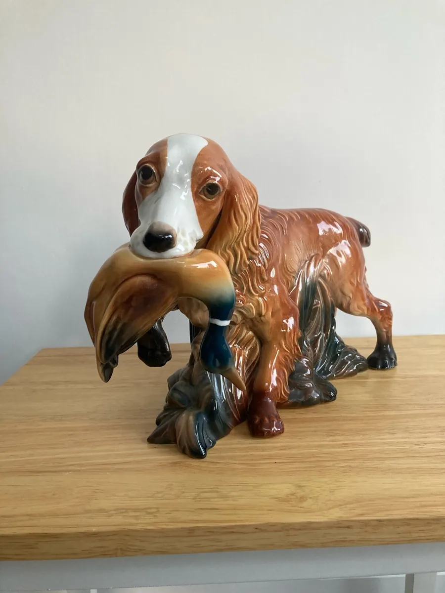 Hunting dog figure large - Image 1