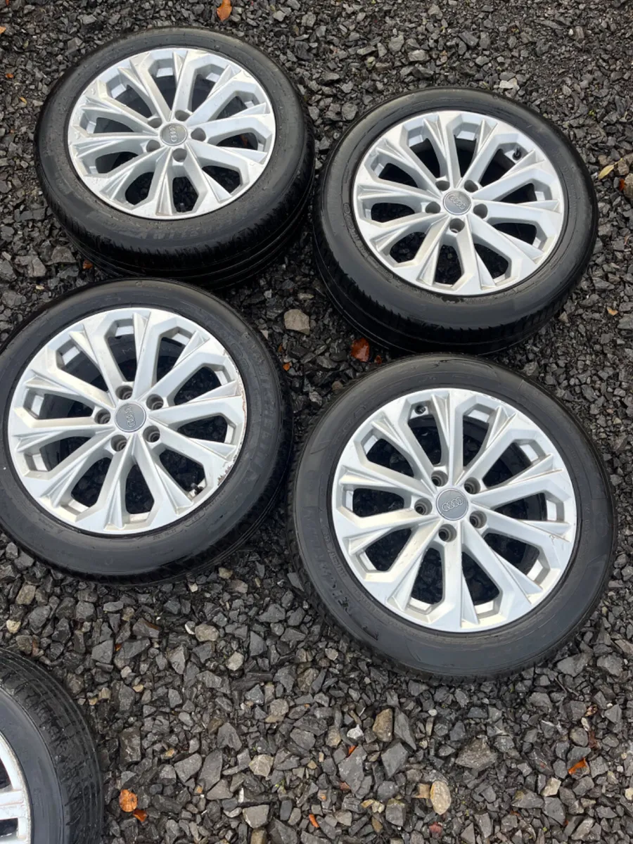 17inch Audi A4 alloy wheels - Image 2