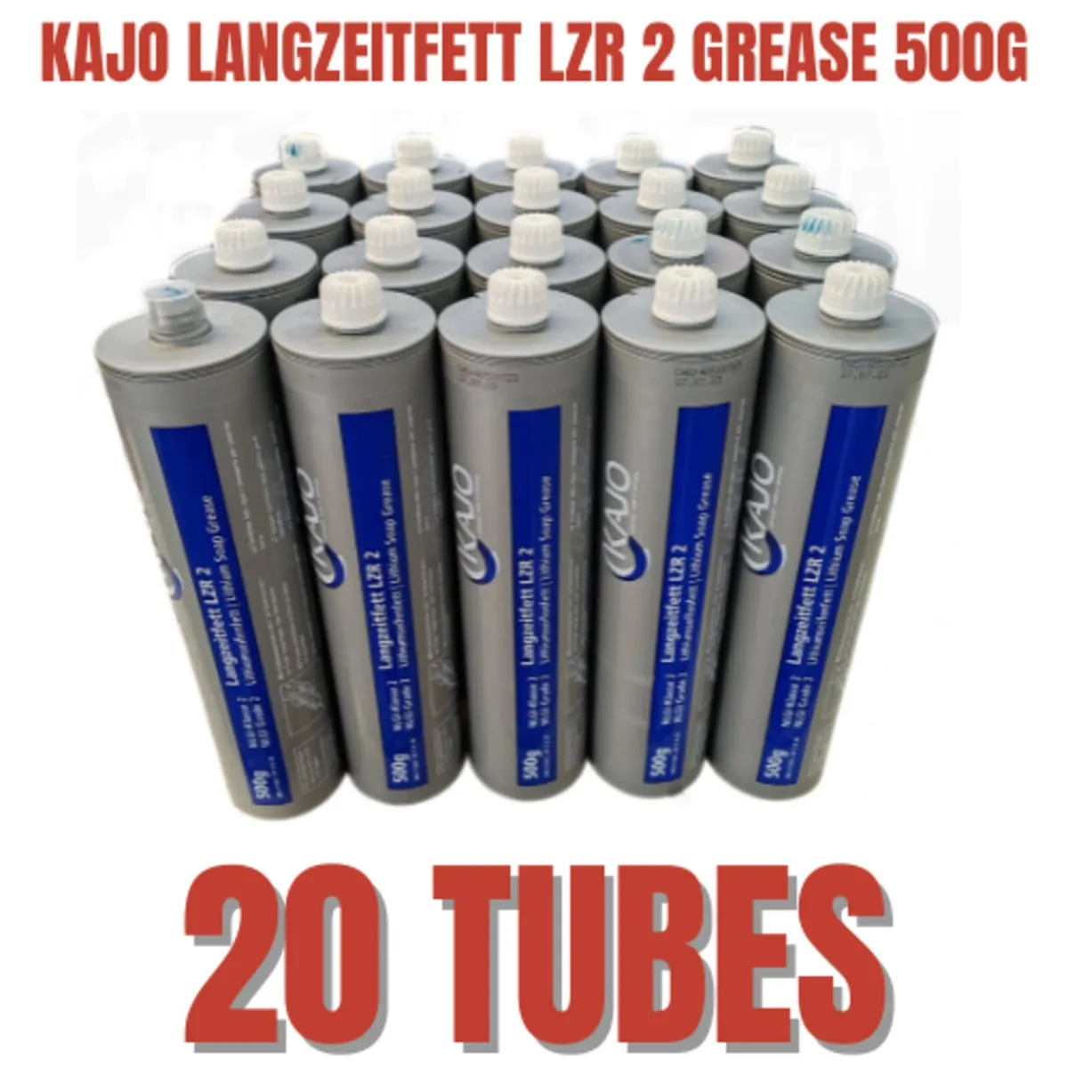 Kajo Langzeitfett LZR 2 Grease 500g (20 Pack)