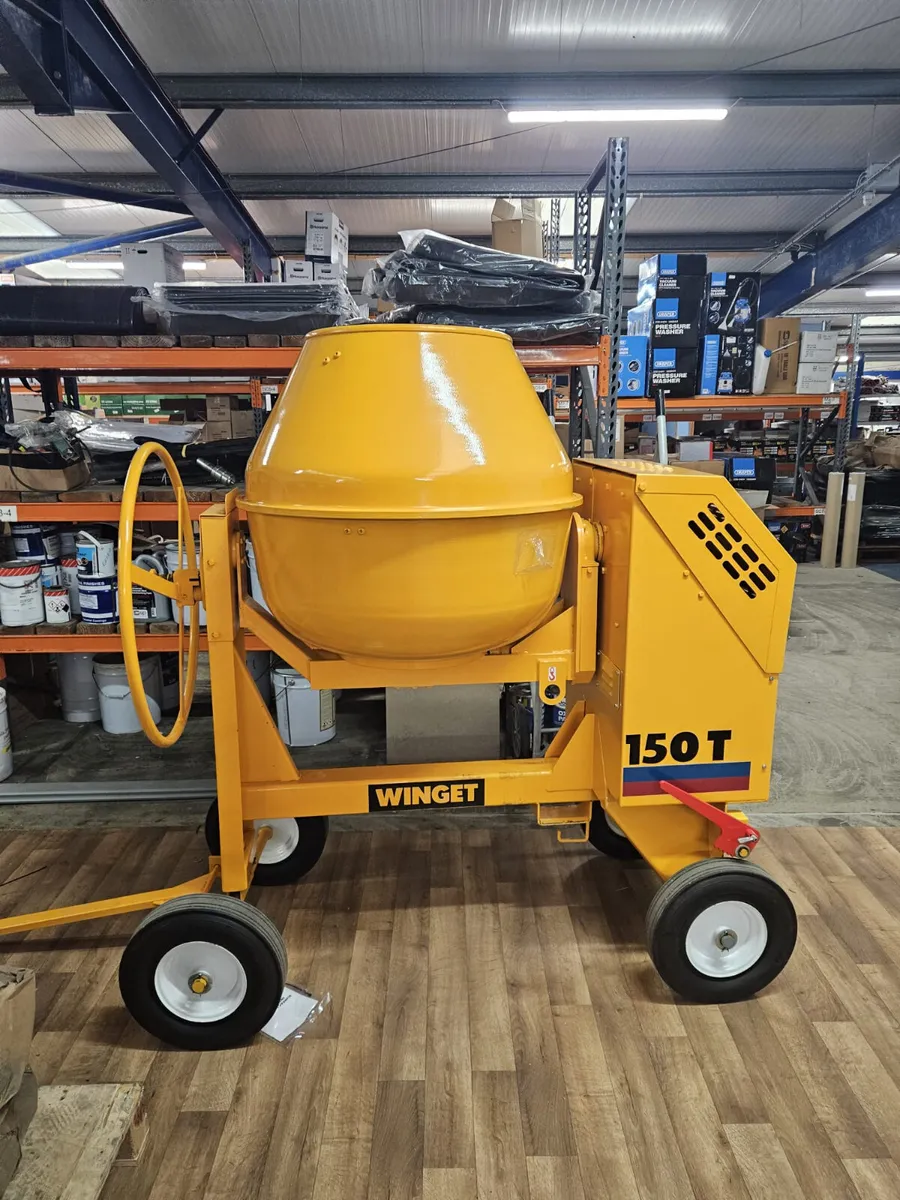 WINGET MIXERS 150L - 200L BATCH AVAILABLE - Image 3