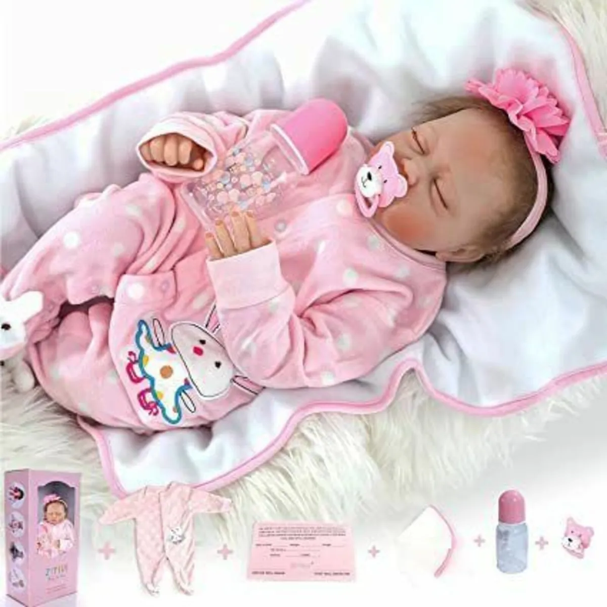 Realistic Dolls Reborn 22 Inch 55cm Baby Reborn So for sale in Co. Longford for 112 on DoneDeal